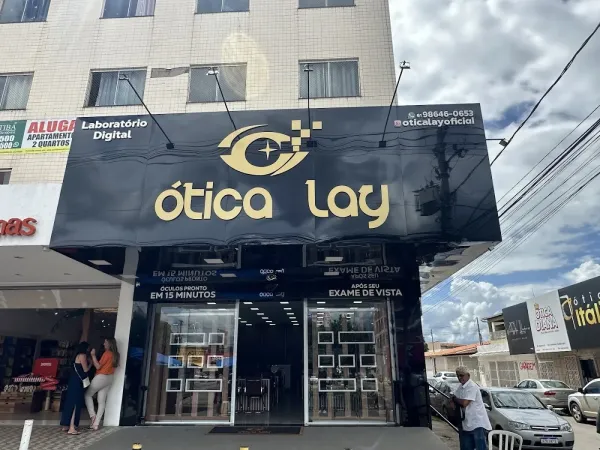 Fachada da Ótica Lay em Ceilândia Centro
