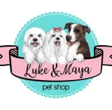 Logo Luke e Maya Pet Shop Sudoeste