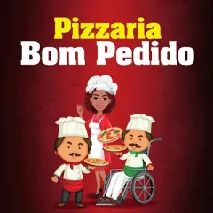 Logo Pizzaria Bom Pedido