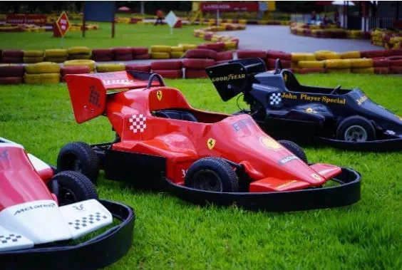 Diversão no kartódromo