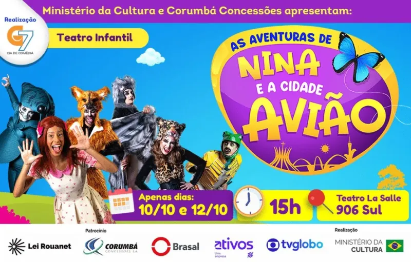 As Aventuras de Nina e a Cidade Avião