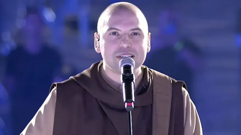 Frei Gilson na Festa de Nossa Senhora Aparecida