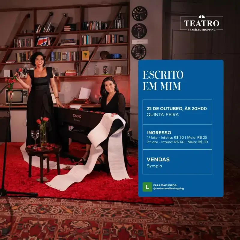 Escrito em Mim – Euterpe e Bianca Gonçalves (voz e piano)