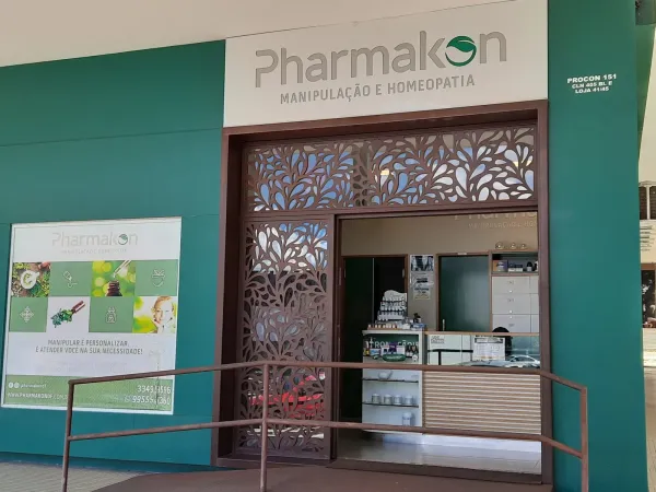 Loja matriz da Pharmakon, farmácia de manipulação e homeopatia