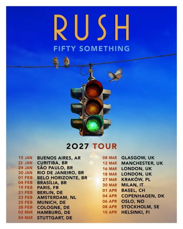 Rush – Fifty Something Tour