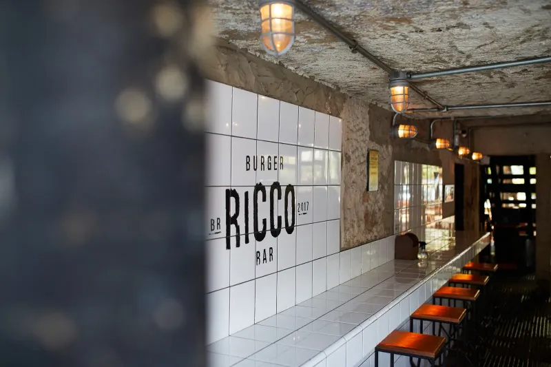 Hambúrguer do Ricco Burger