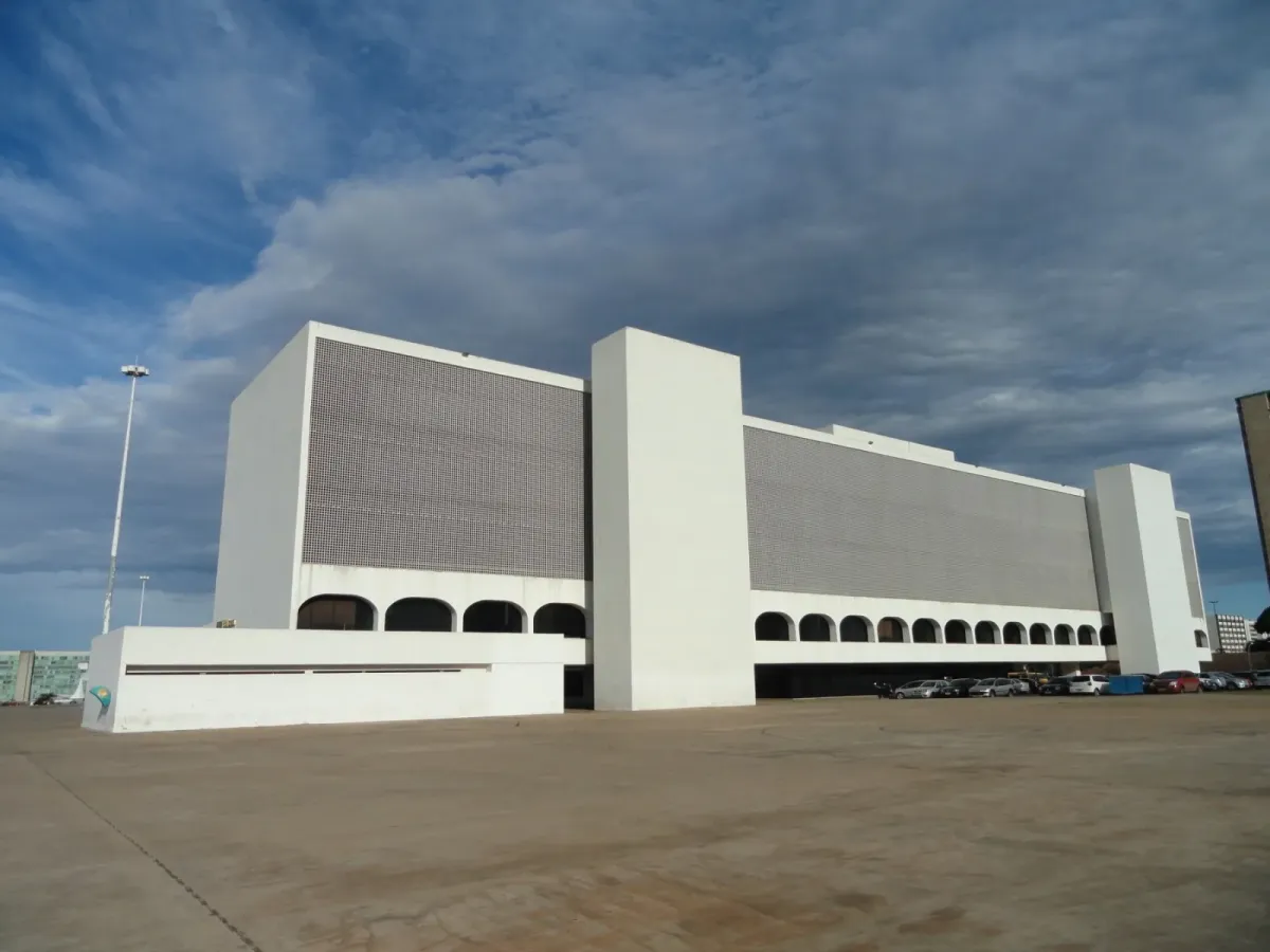 Biblioteca Nacional de Brasília, no Setor Cultural da República. Foto: Wikimedia Commons (CC0)