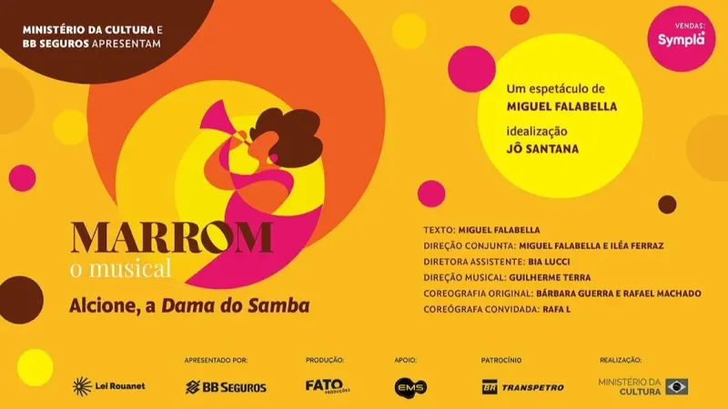 Marrom, o Musical - Alcione, a Dama do Samba