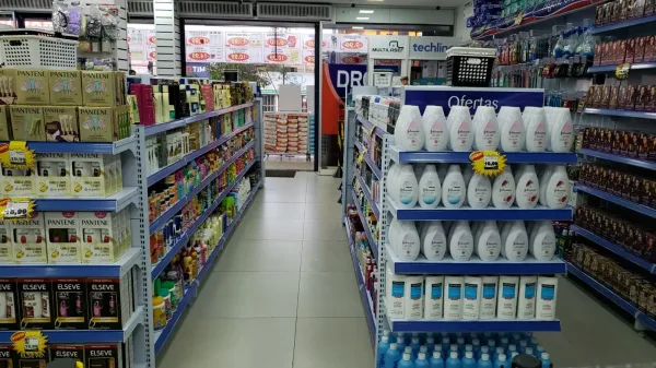 Interior da drogaria