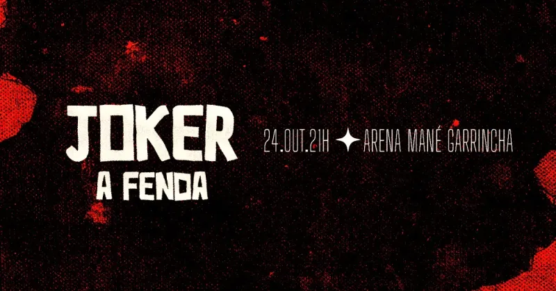 Joker – A Fenda, festa de Halloween no Mané Garrincha
