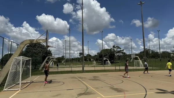 Quadra de basquete