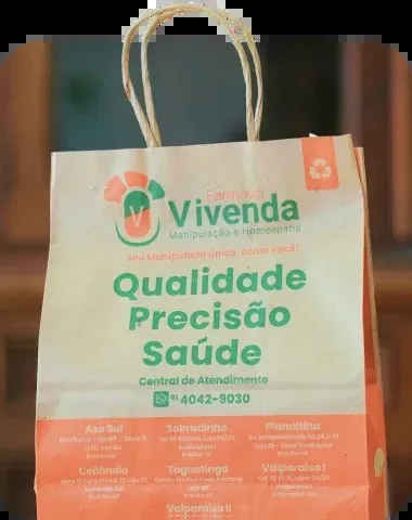 Sacola da Farmácia Vivenda