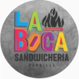 Logo La Boca Sandwicheria e Hambúrguer