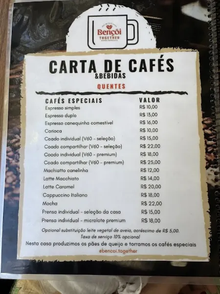 Bençoi Together Cafés Especiais
